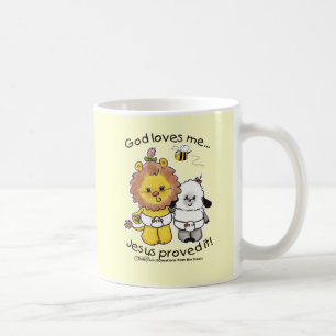 Lion and Lamb Babies Coffee Mug
