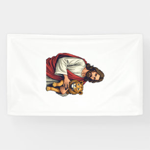 Lion And Lamb Jesus Engraved Faith Shirt 2 Banner