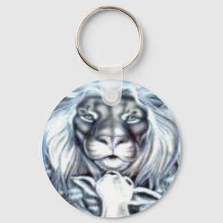 Lion and Lamb Key Ring