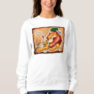 LION AND LAMB PEACE by Jeff Willis Art Sweatshirt