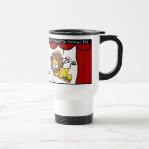 Lion and Lamb-Play Angels Travel Mug
