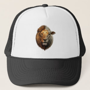 Lion and Lamb Trucker Hat