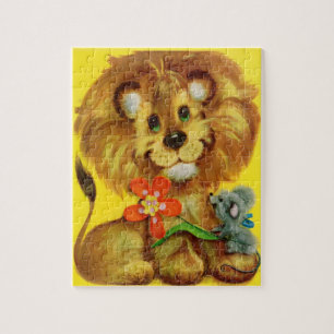 lion and mouse jigsaw puzzle