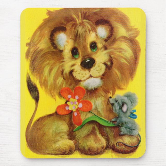 lion and mouse mat (Front)