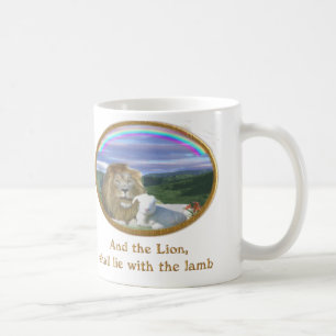 lion and the lamb mug