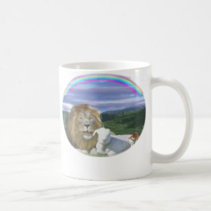 lion and the lamb mug