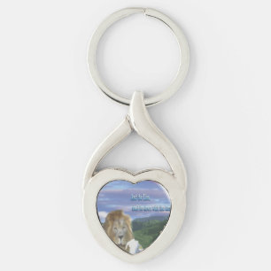 Lion and the Lamb products Key Ring