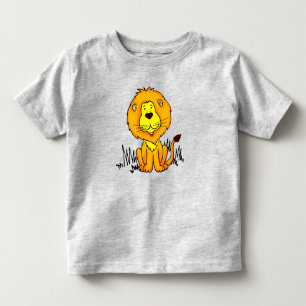 Lion animal art big cat baby romper toddler T-Shirt