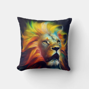 Lion  Animal Discovery Adventure Nature Planet  Cushion