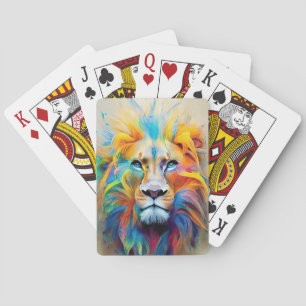 Lion  Animal Discovery Adventure Nature Planet  Playing Cards