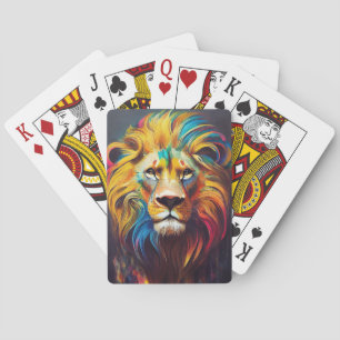 Lion  Animal Discovery Adventure Nature Planet  Playing Cards