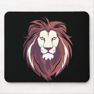 Lion Animal Freedom World Wildlife Wonder Vector Mouse Mat