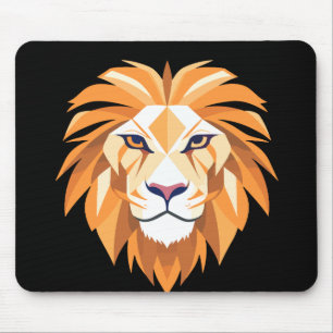 Lion Animal Freedom World Wildlife Wonder Vector Mouse Mat