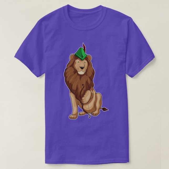 Lion Archer Bow T-Shirt (Design Front)