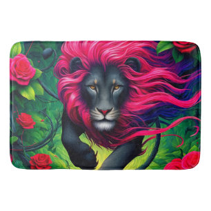 Lion Art Bath Mat