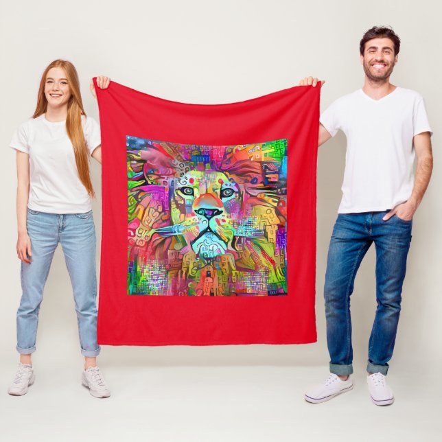 LION ART BLANKET (In Situ)