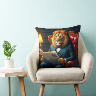 Lion Art Cushion