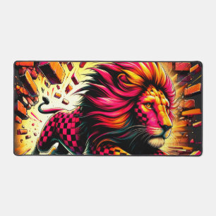 Lion Art Desk Mat