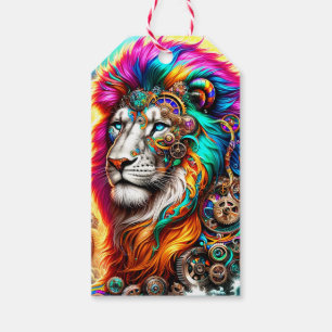 Lion Art Gift Tags