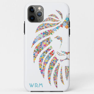 Lion Art Monogram Colourful iPhone 11 Pro Max Case