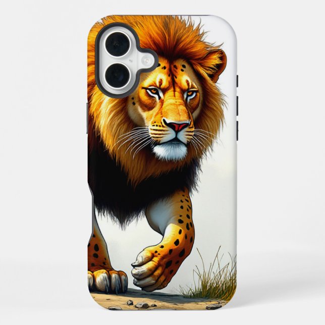 Lion Art Phone Case (Back)