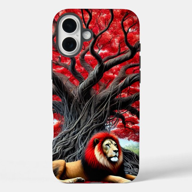 Lion Art Phone Case (Back)