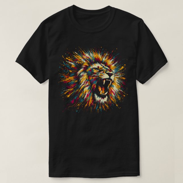 Lion Art T-Shirt (Design Front)