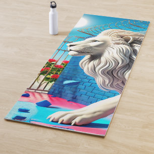 Lion Art Yoga Mat