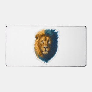 Lion Artwork – Bicolor Desk Mat