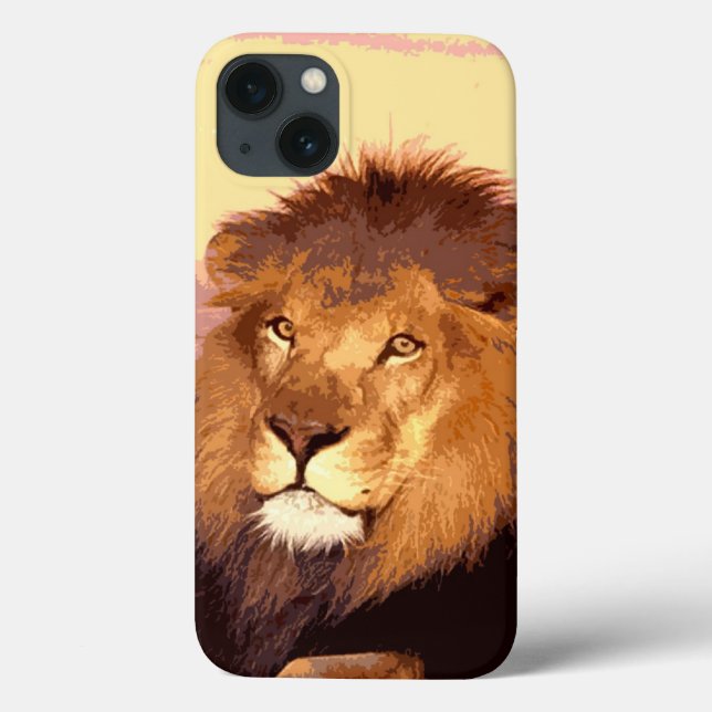 Lion Artwork Case-Mate iPhone Case (Back)