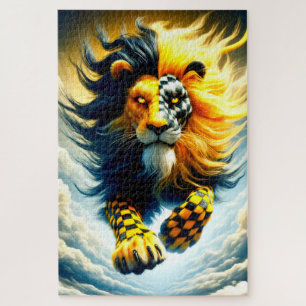 Lion Artwork Jigsaw Puzzle