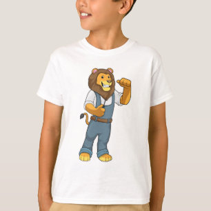 Lion as Handyman Screwdriver T-Shirt