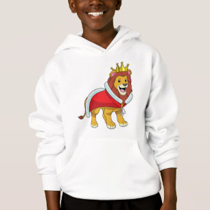 Lion as King with Crown & Cape