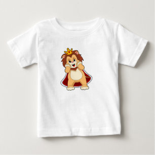Lion as King with Crown.PNG Baby T-Shirt