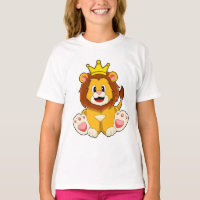 Lion as King with Crown