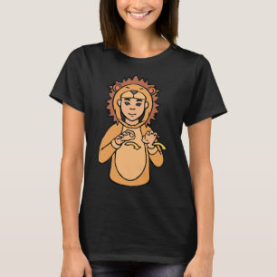 Lion ASL Hand Gesture Deaf Hearing Loss Awareness T-Shirt
