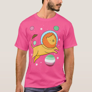 Lion Astronaut Abroseual Pride T-Shirt