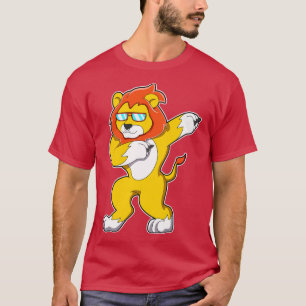 Lion at Hip Hop Dance T-Shirt