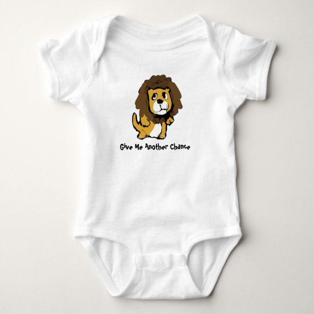 Lion Baby Bodysuit (Front)
