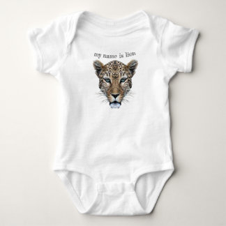 lion baby bodysuit