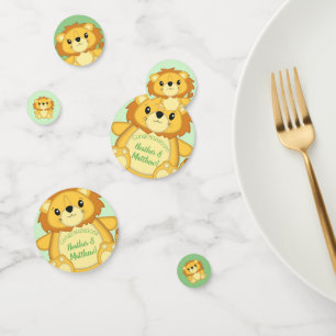 Lion Baby Shower Safari Confetti