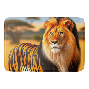 Lion  bath mat