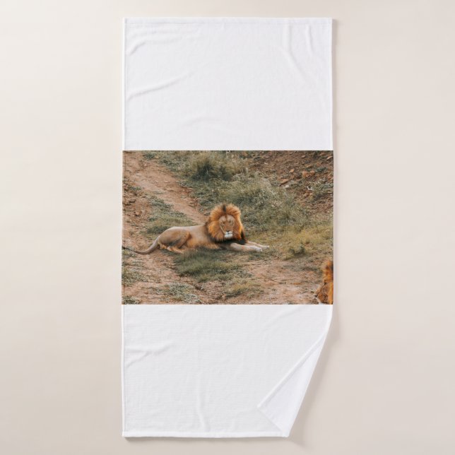 LION BATH TOWEL (Bath Towel)