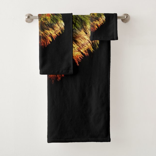 Lion Bath Towel Set (Insitu)