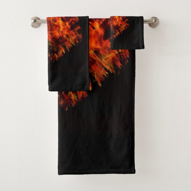 Lion Bath Towel Set (Insitu)