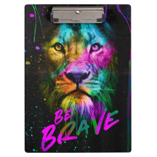 Lion Be Brave Clipboard
