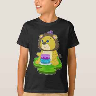 Lion Birthday Cake T-Shirt