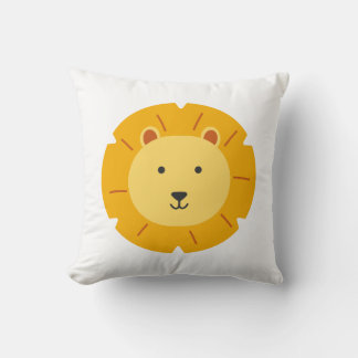 Lion Birthday Kids Art Cushion