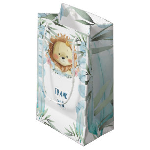 Lion Birthday Thank you Favours Small Gift Bag
