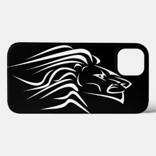 Lion Black iPhone Case or Choose Colour